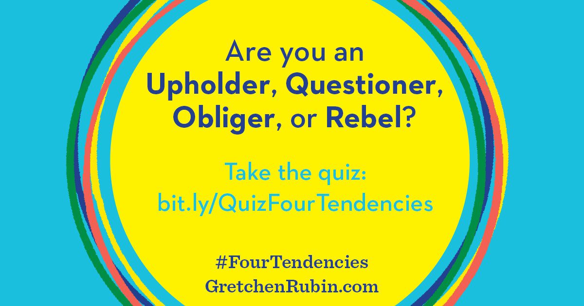 TaDa! The Launch of My Quiz on the Four Tendencies. Learn About