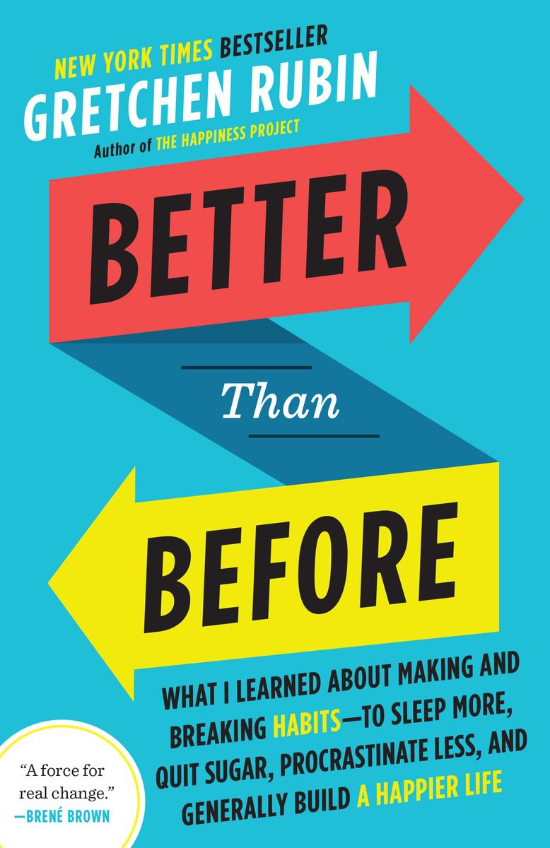 Book cover of Better than Before