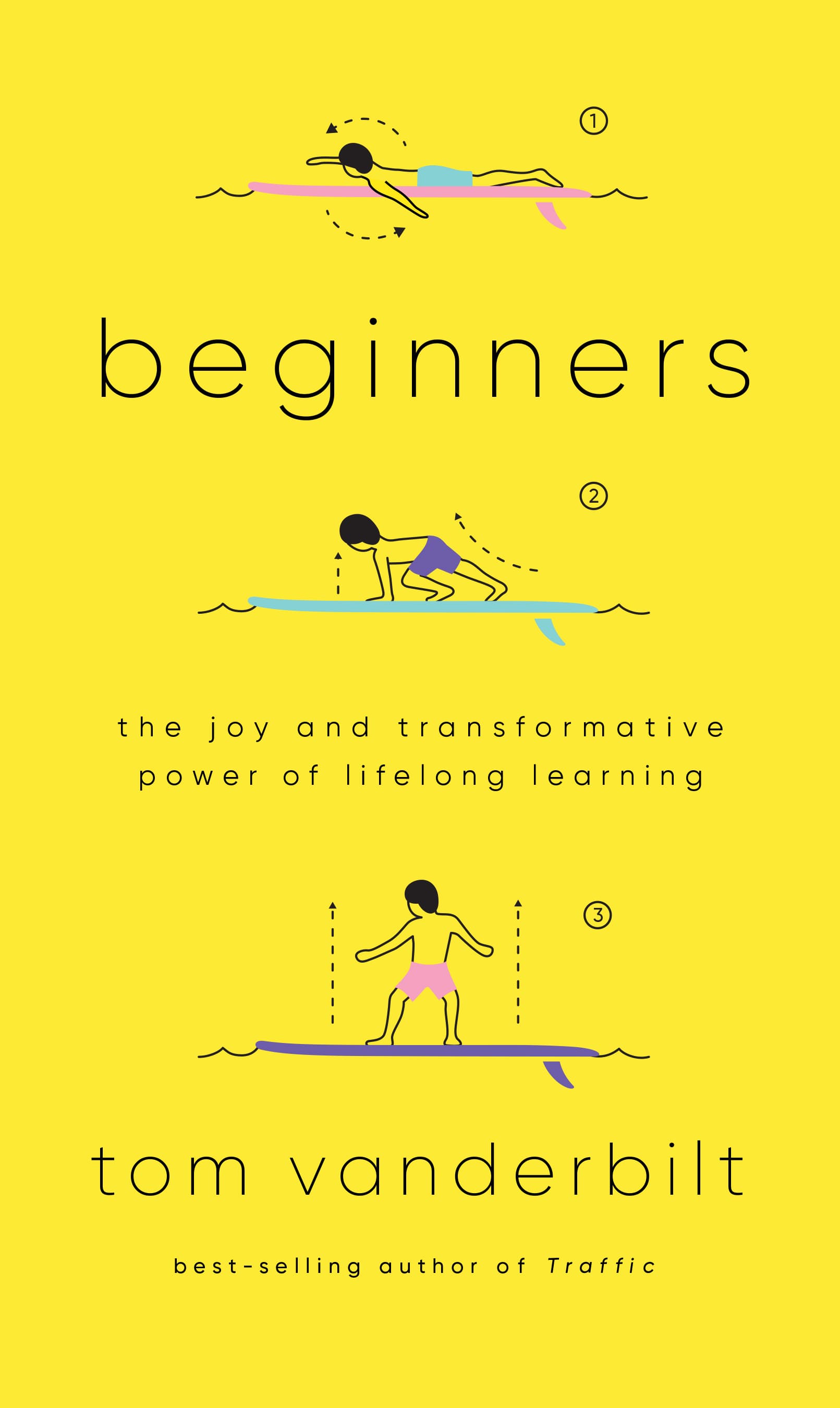 Book cover of Beginners by Tom Vanderbilt