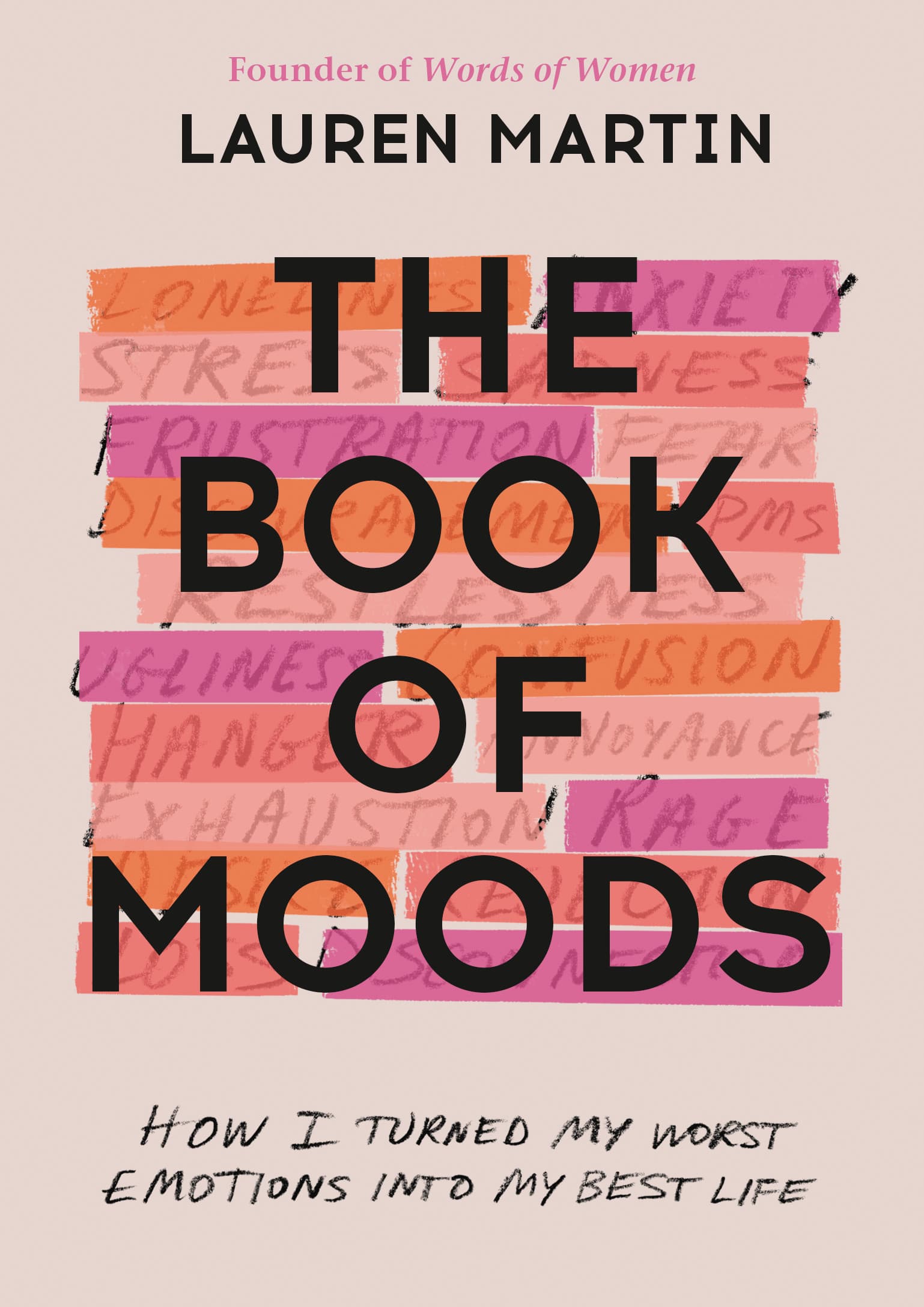 Book cover of The book of moods by Lauren Martin