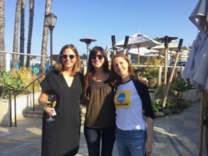 Liz, Gretchen, and Crystal from September 2017 at the Happier meet-up in Los Angeles.