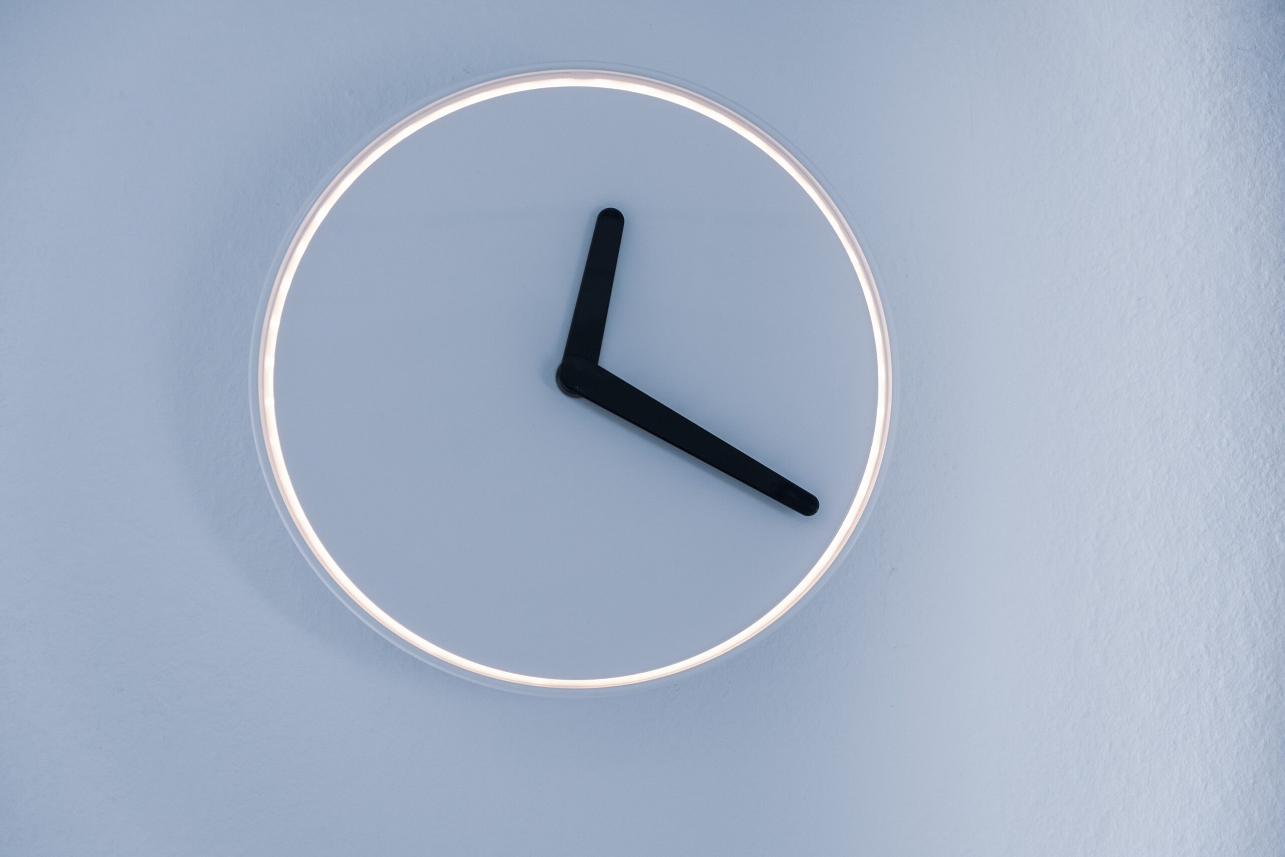 Photo of a wall clock