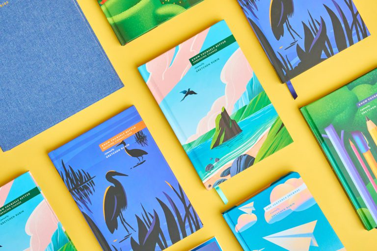 Collection of Gretchen Rubin's journals