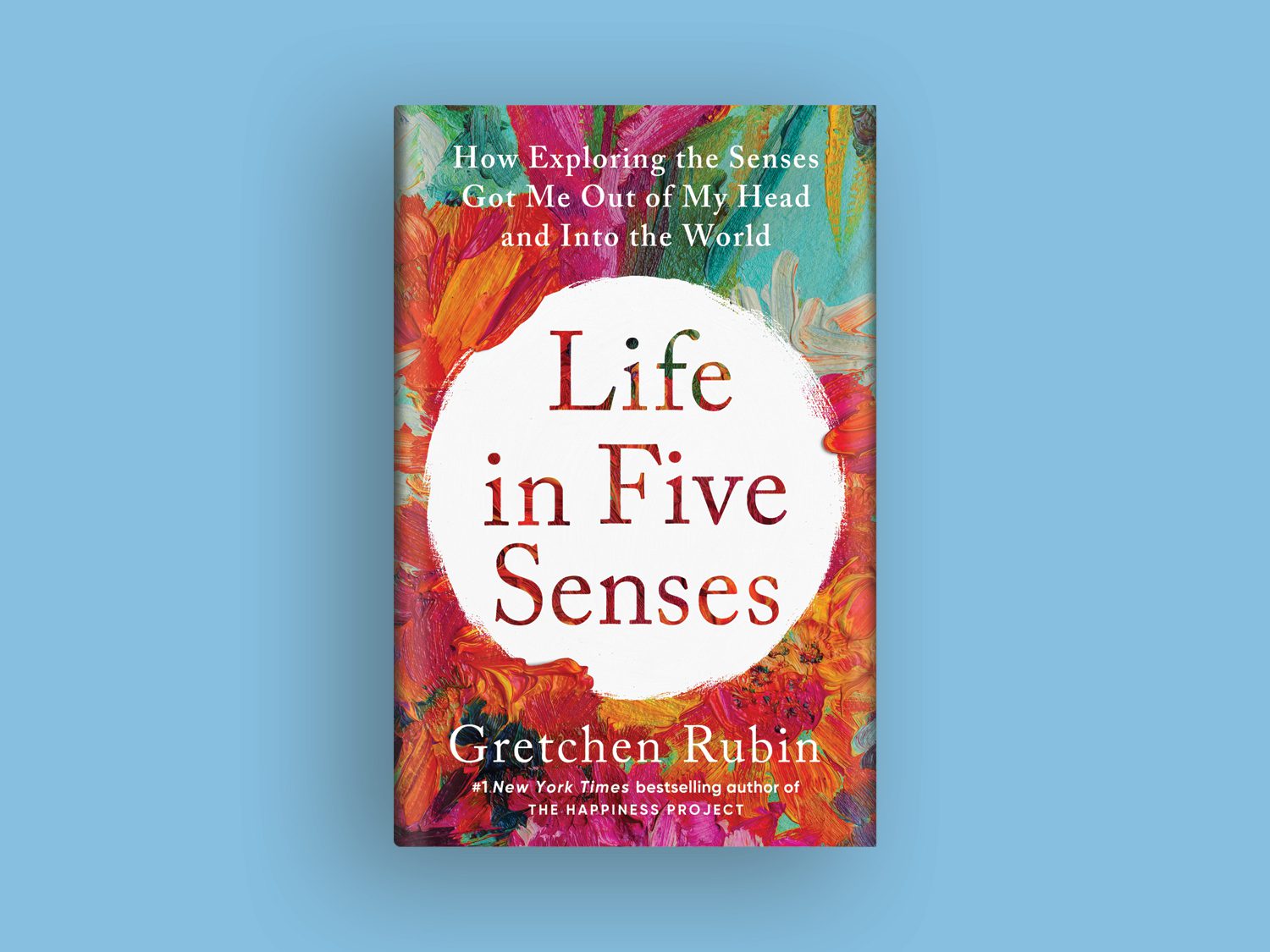 Life in Five Senses book Mockup