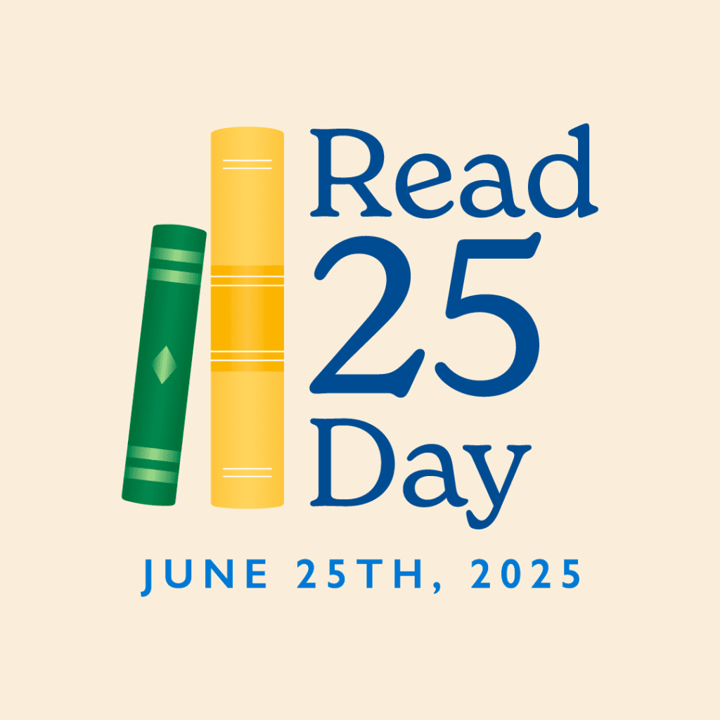 Read 25 Day 2025 logo on beige background