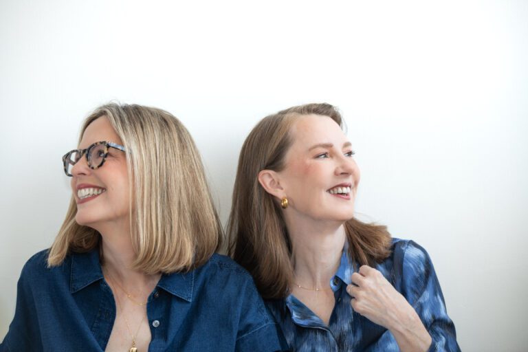 Portrait of Gretchen and Elizabeth by Allie Coyle